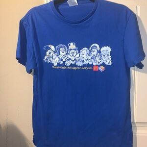 McDonald’s There's a Little McNugget in Everyone T-shirt Kerwin Frost Blue Med